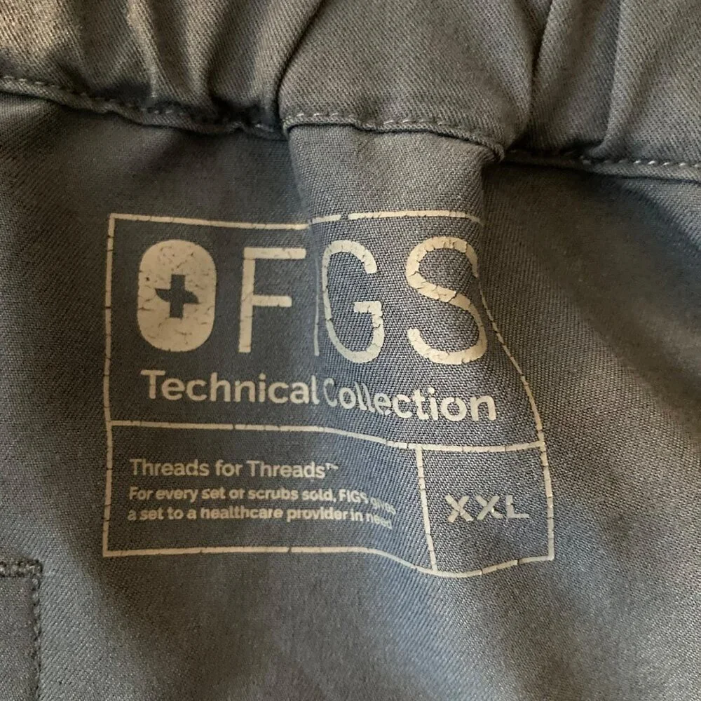 Figs Scrubs Technical‎ Collection Pisco Navy FM4500 Mens 2XL #3